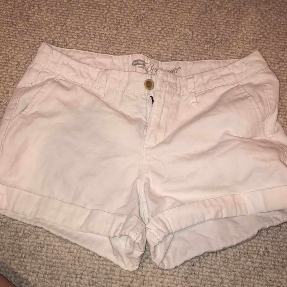 White shorts